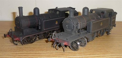 Lot 12 - Four Kit Built 'O' Gauge Electric Locomotives, all in black BR livery - 4-4-2 Tank No.67311,...