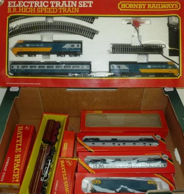 Lot 32 - Boxed Tri-ang & Hornby 'OO' Gauge Trains, comprising BR High Speed Train Set R695,'King George...