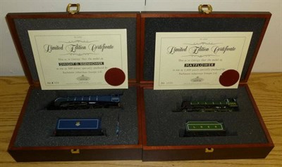 Lot 41 - Two Boxed Bachmann 'OO' Gauge Limited Edition Tender Locomotives:- 'Mayflower' No.1306, in LNER...