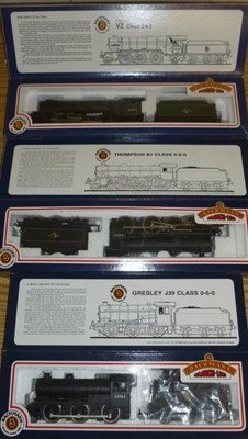 Lot 47 - Three Boxed Bachmann Branch Line 'OO' Gauge Locomotives, fitted with super smooth motors -...