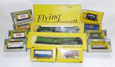 Lot 56 - Boxed Trix 'OO' Gauge Trains, comprising 'Flying Scotsman' locomotive and tender No.4472,...