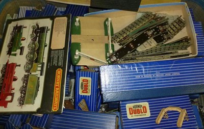 Lot 63 - A Collection of Boxed Hornby Dublo Trains and Accessories, including 'Bristol Castle' 2-rail...