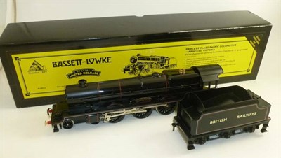 Lot 68 - A Boxed Bassett-Lowke 'O' Gauge Electric Princess Class 'Princess Victoria' Locomotive & Tender...