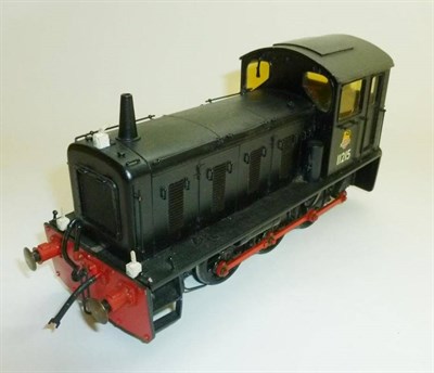 Lot 69 - A Kit Built 'O' Gauge Electric Shunting Engine No.11215, in BR black livery