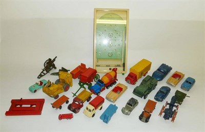 Lot 142 - Mixed Toys, including a boxed Tri-ang Alpine Railway clockwork plastic set, boxed Rigi cable...