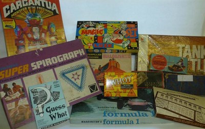 Lot 152 - A Collection of Boxed Toys & Games, including two Frog Bantam aircraft, Airfix and other model...