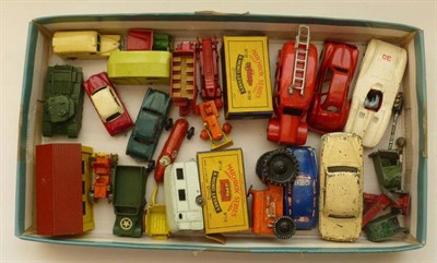 Lot 182 - Diecast and Plastic Vehicles, including three Lone Star military vehicles, two boxed Matchbox...