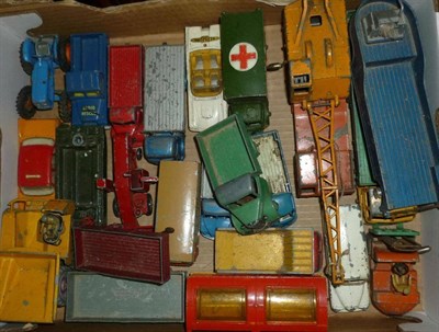 Lot 193 - A Very Large Collection of Playworn Diecast Vehicles, makers include Dinky, Corgi and Matchbox,...