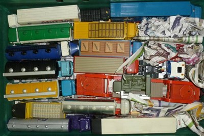 Lot 217 - A Collection of Diecast and Plastic Wagons, including six boxed Corgi limited edition wagons, boxed