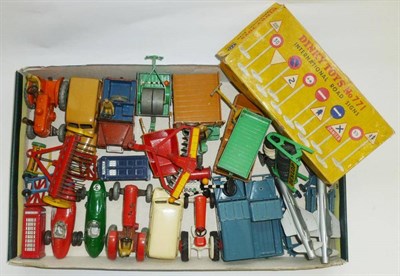 Lot 232 - Dinky and Corgi Vehicles and Accessories, including a boxed set of Dinky International Road...