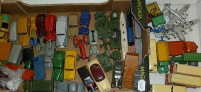 Lot 234 - A Collection of Forty Eight Early Dinky Vehicles, including cars, commercials, emergency...