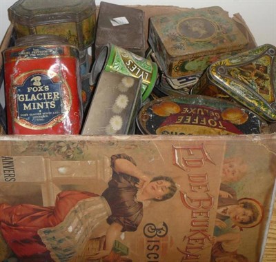 Lot 278 - A Large Collection of Vintage Tins and Packets, including dummy display pieces, chocolate...