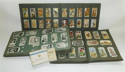 Lot 302 - A Collection of Cigarette Card Part Sets and Odds, some early cards, makers include Wills, Players