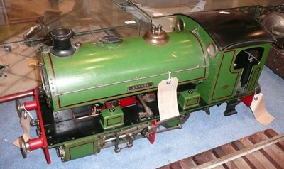 Lot 48 - A Scratch Built 5inch Gauge Live Steam 0-4-0 No.4 Locomotive 'Bayard', finished in green and black