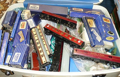 Lot 59 - A Collection of Hornby Dublo Trains and Accessories, both boxed and unboxed, including a boxed...