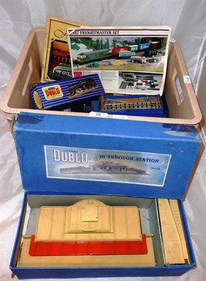 Lot 72 - A Collection of Boxed Hornby Dublo Trains and Accessories, including 'Duchess of Montrose'...