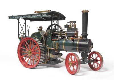 Lot 83 - A Fine Quality Maxwell Hemmens 1inch Scale Live Steam Model of a Traction Engine, built by...