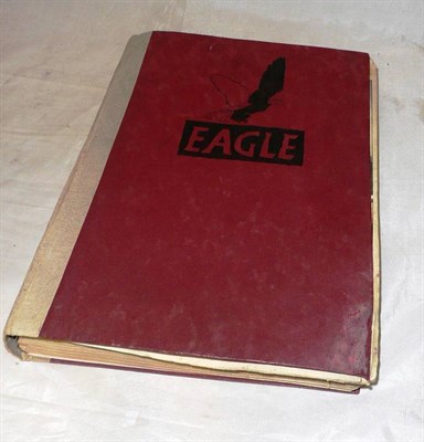 Lot 145 - Bound Eagle Comics, from No.4 on the 5th May 1950 to No.52 on the 6th April 1951, in official Eagle