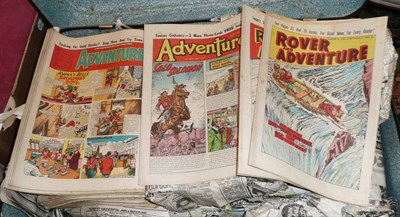 Lot 155 - A Collection of Adventure and Rover & Adventure Comics, comprising one hundred and eighty two...