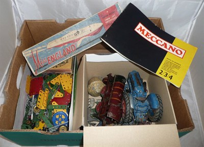 Lot 186 - Mixed Toys, including a boxed Miss England Jet Propelled Speedboat by Victory Industries, Chad...