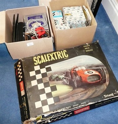 Lot 191 - A Collection of Boxed Scalextric, including Grand Prix Series Set, C62 Ferrari, Cooper, TV Camera &