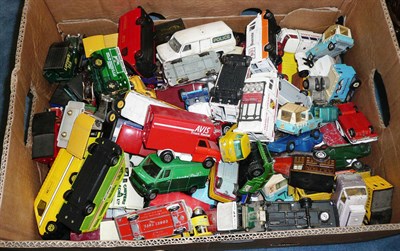 Lot 226 - A Large Collection of Diecast Commercial Vehicles, makers include Dinky, Corgi, Matchbox Models...