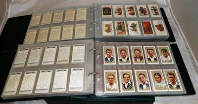 Lot 298 - Thirty Sets of Cigarette Cards, mainly Players, including Cats, Arms & Armour, Cricket Caricatures