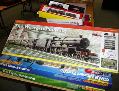 Lot 29 - A Collection of Boxed Hornby 'OO' Gauge Trains and Accessories, including The Western Pullman...