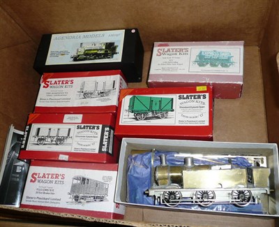 Lot 34 - A Collection of Boxed 'O' Gauge Model Train Kits, comprising a partially constructed LMS 'Royal...