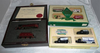 Lot 37 - A Bachmann 'OO' Gauge Limited Edition 'Royal Scot' Locomotive & Tender No.6100, in LMS maroon...