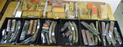 Lot 4 - A Collection of Hornby Dublo 3-Rail Trains and Accessories, including 'Silver King' Locomotive...