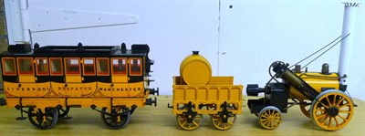 Lot 5 - An Unboxed Hornby 3 1/2-Inch Gauge 'Stephenson's Rocket' Live Steam Locomotive & Tender,...