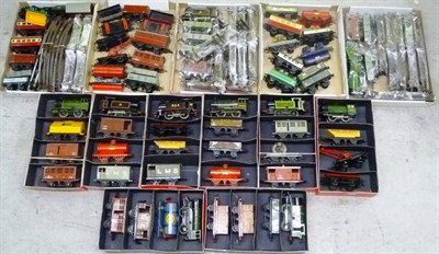 Lot 7 - A Large Collection of Hornby 'O' Gauge Trains & Accessories, including eleven Tank Locomotives,...