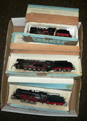 Lot 31 - Three Boxed Marklin 'HO' Gauge Tender Locomotives - 4-6-2 No.18473, 2-10-0 No.44690, 2-6-0...