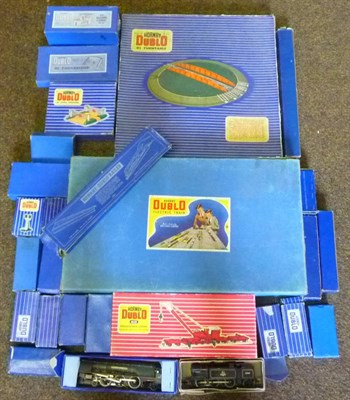 Lot 48 - A Collection of Boxed Hornby Dublo 3-Rail Trains and Accessories, including 'Duchess of Atholl'...