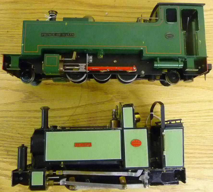 Lot 50 - An 'O' Gauge Live Steam 2-6-2 Garden Locomotive 'Prince of Wales' by Archangel Loco Builders,...