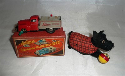 Lot 101 - Two Boxed Schuco Toys:- Varianto Elektro 3112, with accessories and instructions; Tippy 990 playful