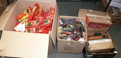 Lot 33 - A Collection of 'OO' Gauge Trains and Accessories, boxed and unboxed, makers include Hornby,...
