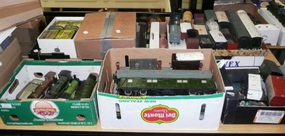 Lot 38 - A Large Collection of '0' Gauge Trains and Accessories, mainly scratch or kit built, also Leeds...