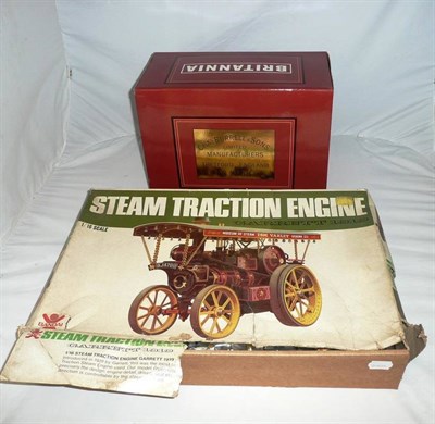 Lot 124 - A Boxed Limited Edition Midsummer Models Burrell Showman's Engine 'Brittania', number 900/999, 1:24