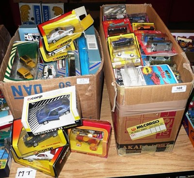 Lot 169 - A Collection of Window Box and Blister Pack Diecast Vehicles, mainly 1980's, including Matchbox...