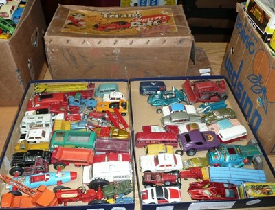 Lot 170 - A Collection of Playworn Diecast Vehicles by Dinky, Corgi and Matchbox, including TV related, cars