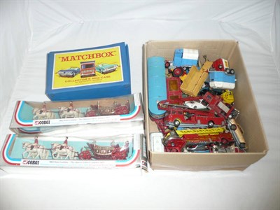 Lot 171 - A Collection of Playworn Diecast Vehicles by Dinky, Corgi & Matchbox, including Chipperfield's...