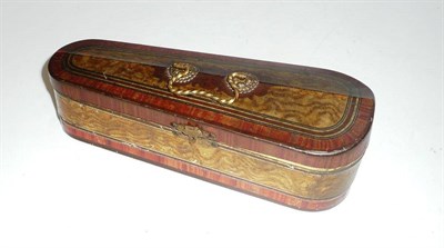 Lot 227 - A Macfarlane Lang & Co Biscuit Tin in the Form of  a Violin Case, the coffin shaped case with...