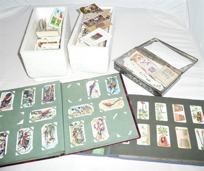 Lot 253 - A Collection of Cigarette and Trade Card Sets and Part Sets, mainly Ogden's, Wills and Players,...