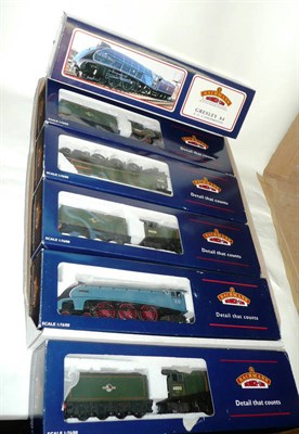 Lot 9 - Six Boxed Bachmann Branch-Line 'OO' Gauge 4-6-2 Tender Locomotives - Empire of India 31-950A,...