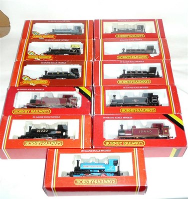 Lot 35 - Eleven Boxed Hornby 'OO' Gauge Locomotives - box numbers R053, R052 x 2, R337, R214, R300,...