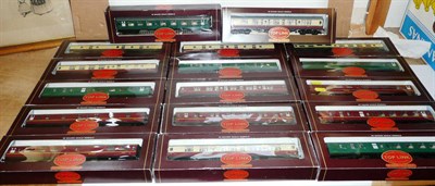 Lot 48 - Seventeen Boxed Hornby Top Link 'OO' Gauge Coaches, comprising three Parcels Coaches, four...