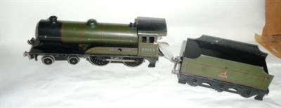 Lot 52 - A Boxed Bassett-Lowke 'O' Gauge Electric 4-4-0 'Prince Charles' Locomotive and Tender No.62453,...