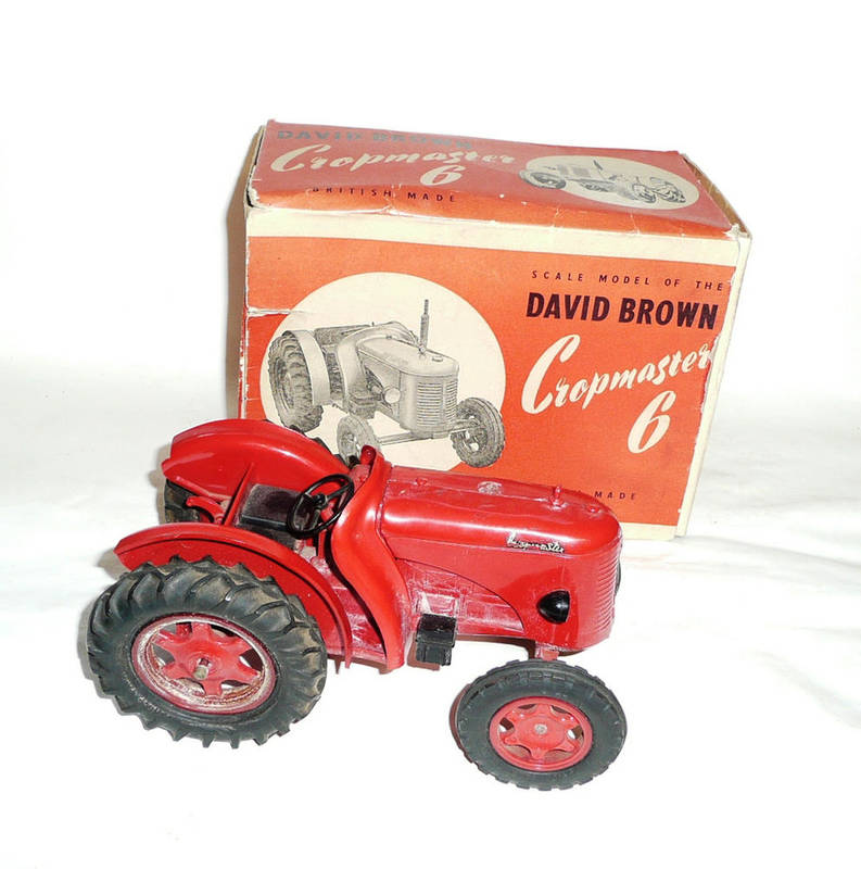 Lot 126 - A Rare Boxed Apprentices Scale Model of a David Brown Cropmaster Six Tractor, the one sixteenth...